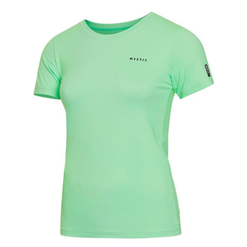 Mystic Star Kurzarm Rashvest Women Lime Green