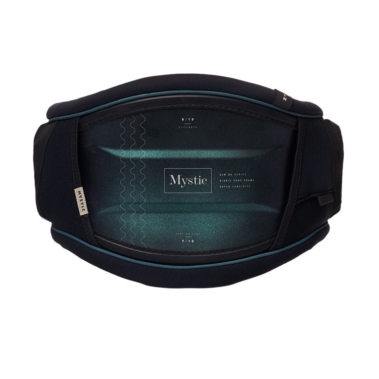 Mystic Gem BK Waist Harness Black Glitter