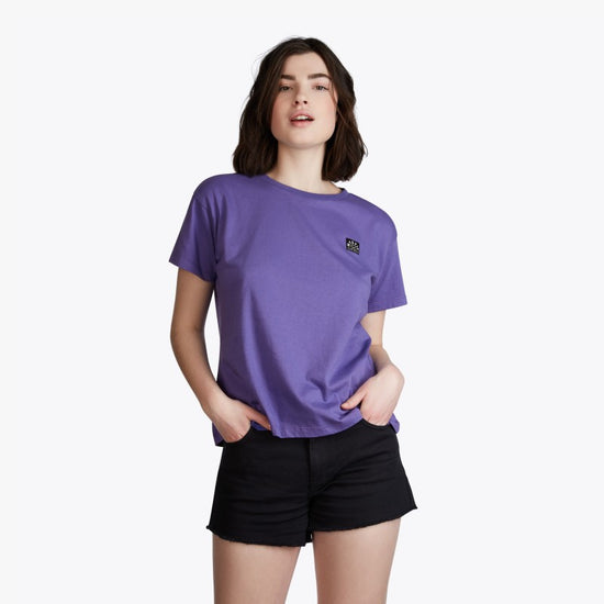 Mystic Lowe Tee Women Purple
