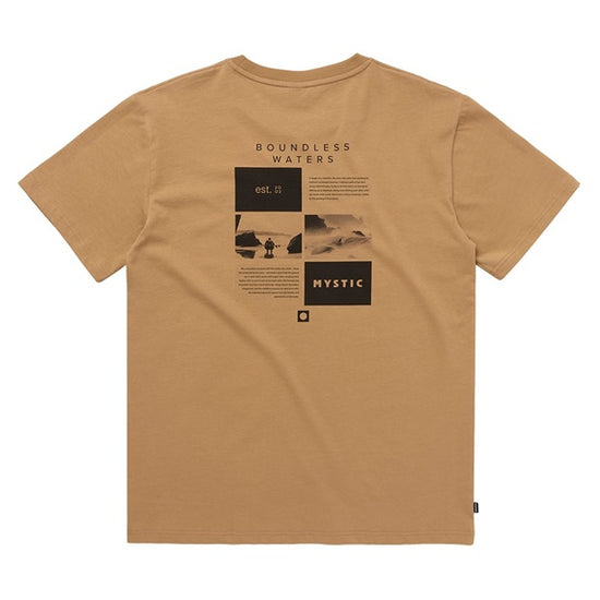 Mystic Trifecta Tee Slate Brown