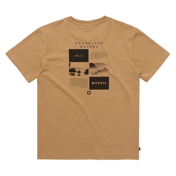 Mystic Trifecta Tee Slate Brown