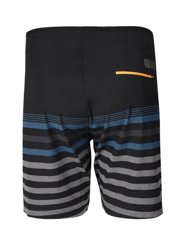 Brunotti Paitor-Stripe Men Boardshort Black