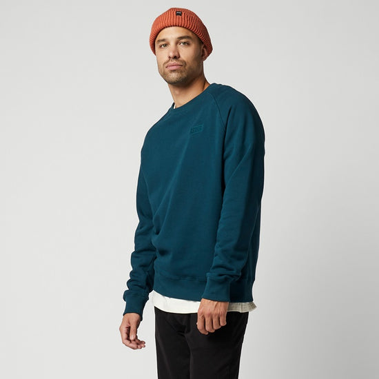 Mystic Mayhem Crew Sweat Ocean Green