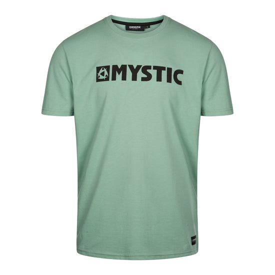 Mystic Brand Tee Seasalt Green