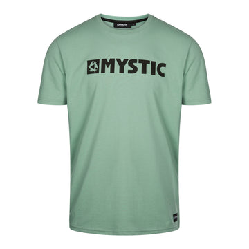 Mystic Brand Tee Seasalt Green