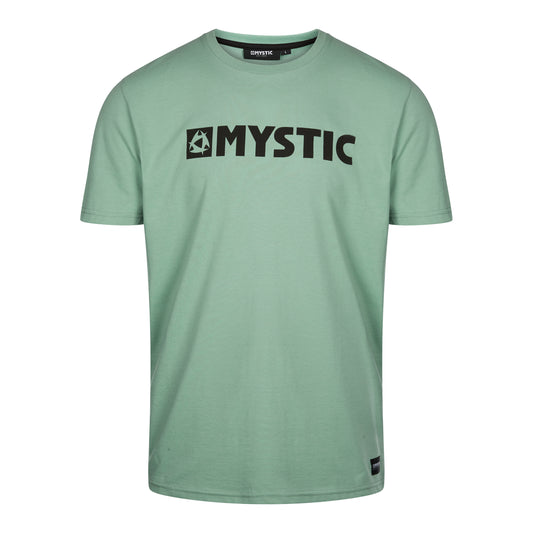 Mystic Brand Tee Seasalt Green