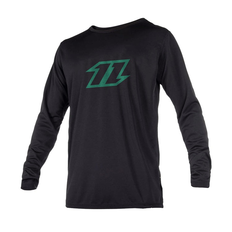 North Quick Dry Langarm Tee Black