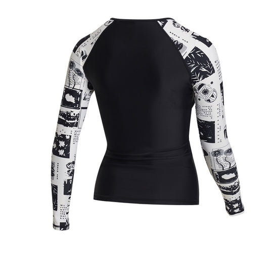 Mystic Jayde L/S Rashvest Off White