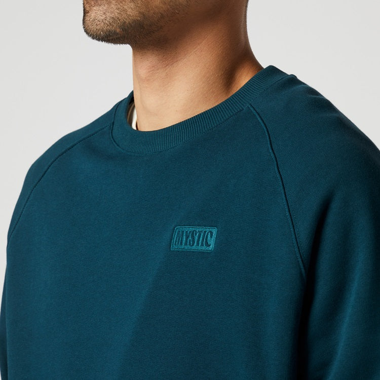 Mystic Mayhem Crew Sweat Ocean Green
