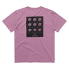 Mystic Pansy T-Shirt Rosewood