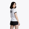 Mystic Classic Ringer Tee Women White