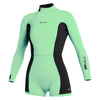 Mystic Lunar BK Longarm Shorty 2/2mm BZ Lime Green