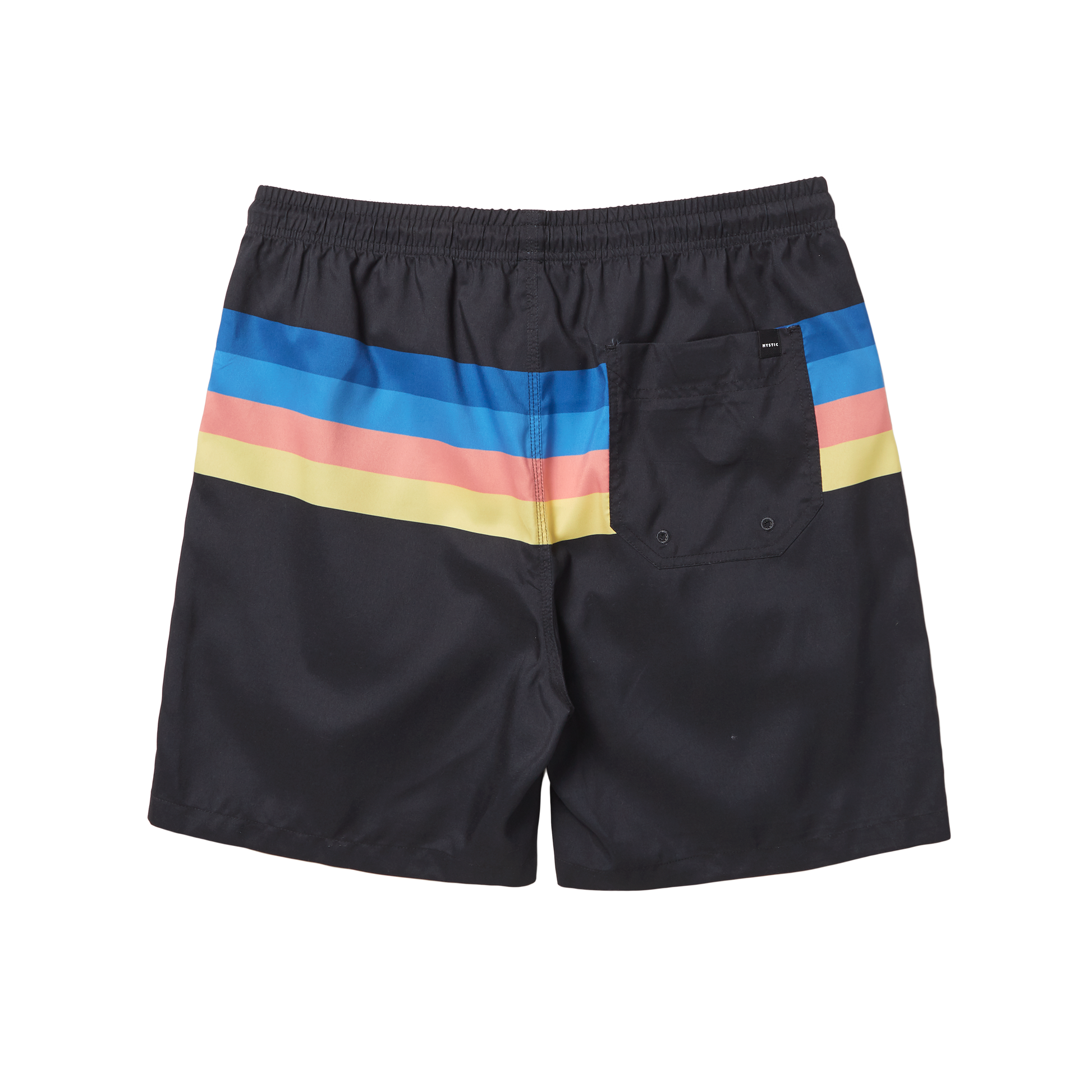 Mystic Stripe Swim Boardshort Rainbow