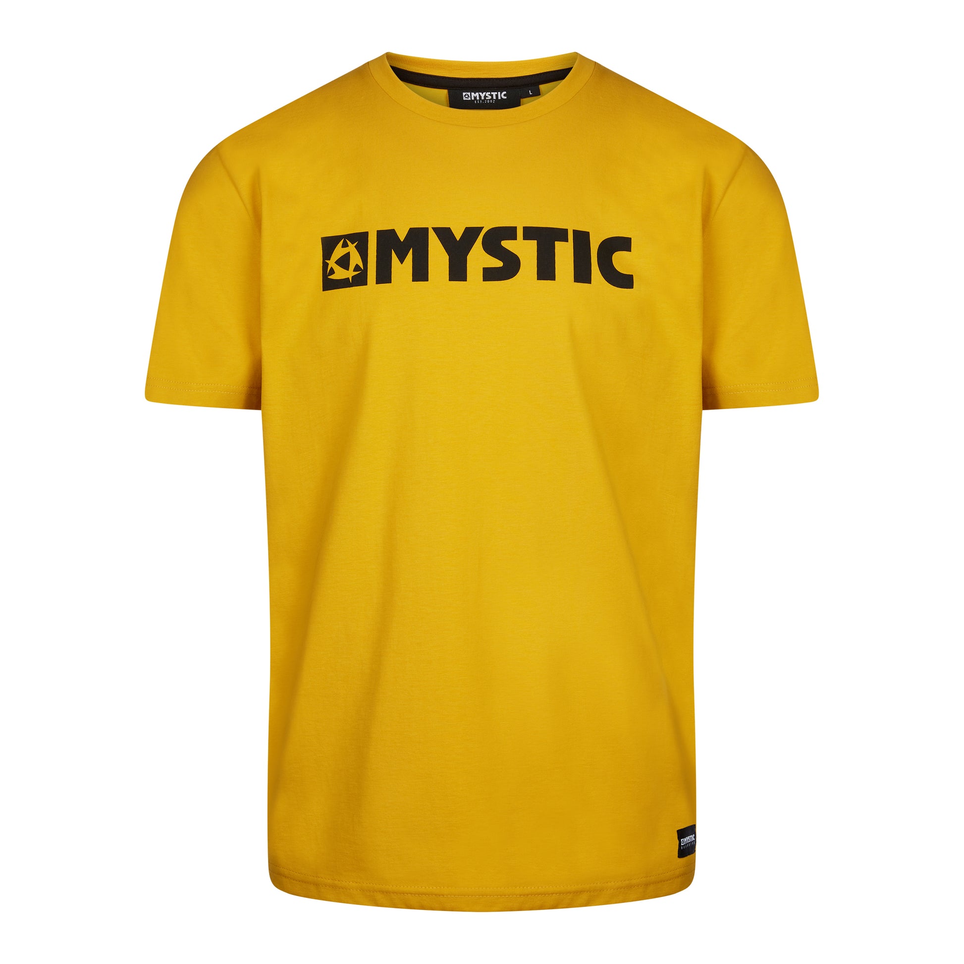 Mystic Brand Tee Mustard
