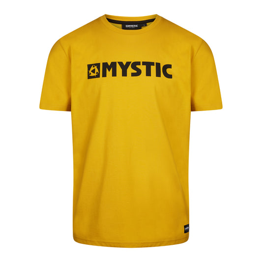 Mystic Brand Tee Mustard