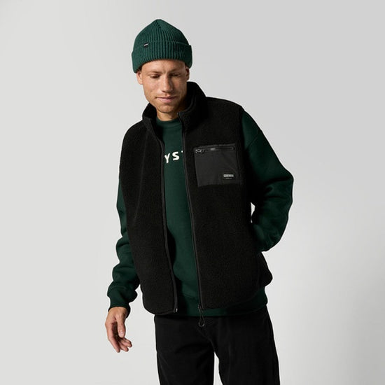 Mystic Teddy Bodywarmer Weste Black