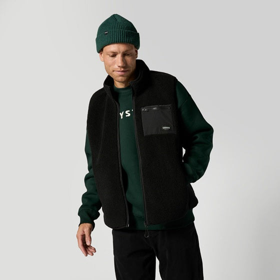 Mystic Teddy Bodywarmer Weste Black