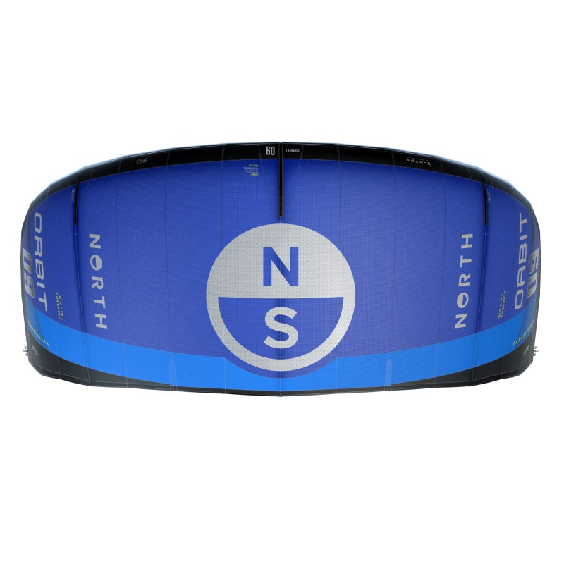 North Orbit Kite 2025 Pacific Blue von oben