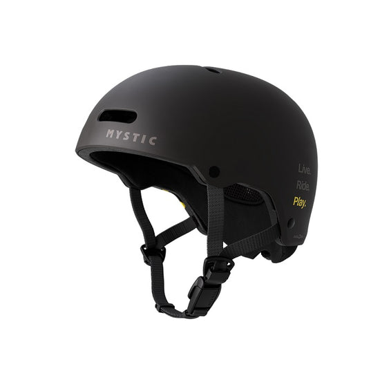 Mystic Vandal Pro Helmet Dirty Habits Black Yellow