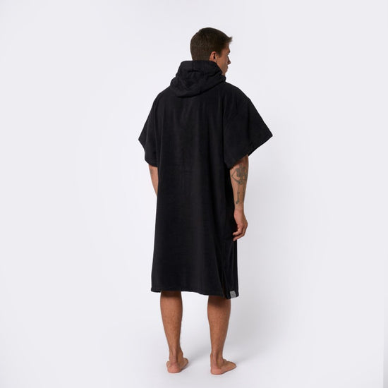 Mystic Poncho Velour Black