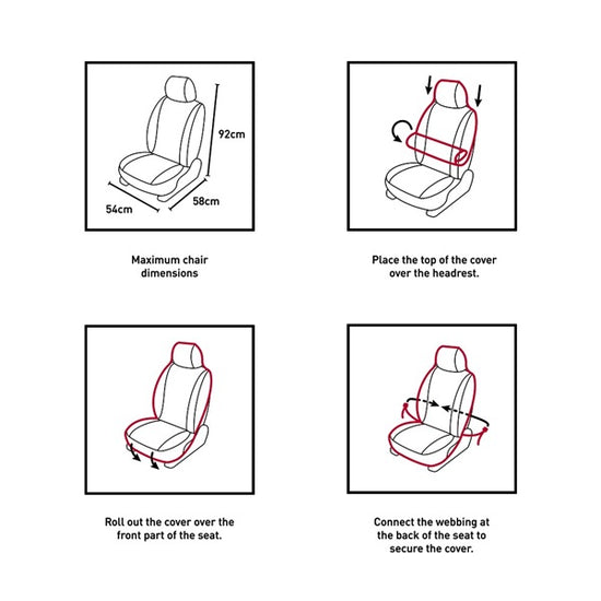 Mystic Car Seat Single Cover
