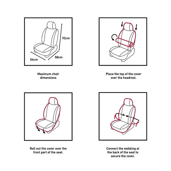 Mystic Car Seat Single Cover