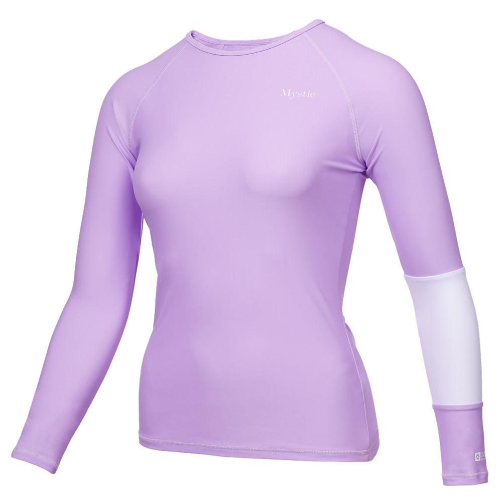 Mystic Jayde L/S Rash Vest Women Pastel Lilac