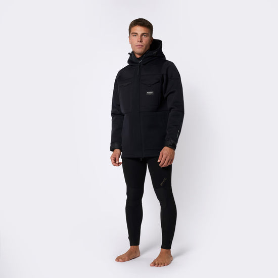 Mystic Vortex Neoprene Jacket 3/2mm Black