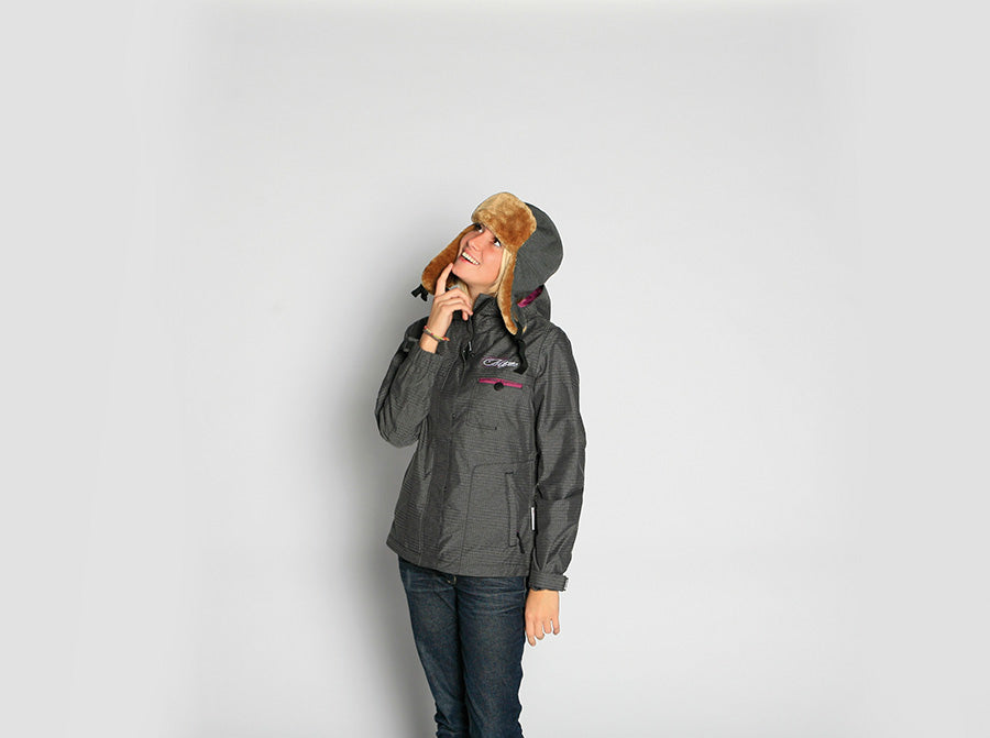 Mystic Carmel Jacket Women Grey