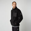 Mystic DTS Teddy Zip Thru Sweat Black