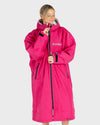 Dryrobe Advance LS Poncho Pink Light Grey