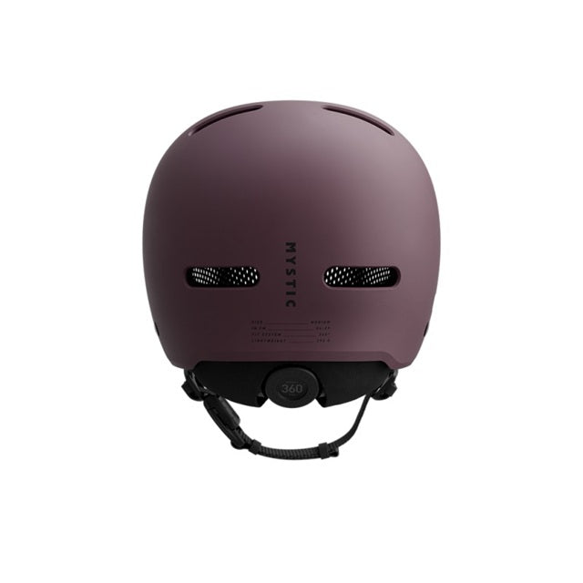 Mystic Vandal Pro Helm Oxblood Red
