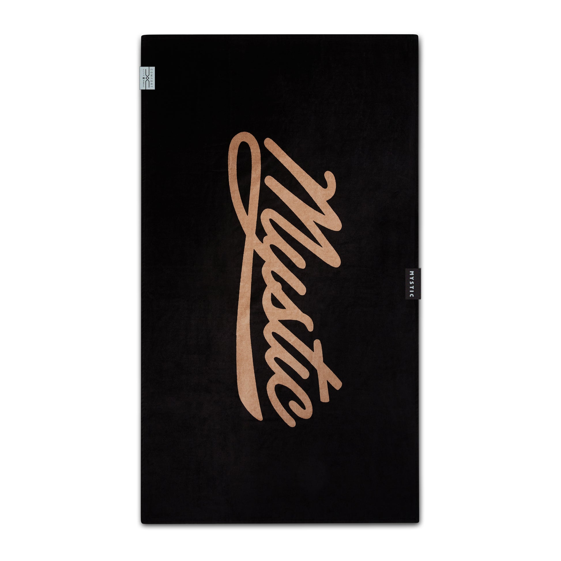 Mystic Quickdry Towel Handtuch Black Allover