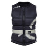 Mystic Evoke Impact Vest Fzip Wake Women Black Allover