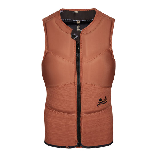 Mystic Diva Impact Vest Fzip Kite Women Rusty Red