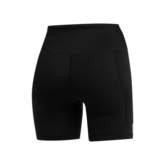 Mystic Lunar Neoprene Biker Shorts Women Black