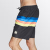 Mystic Stripe Swim Boardshort Rainbow
