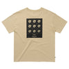 Mystic Pansy T-Shirt Pale Khaki