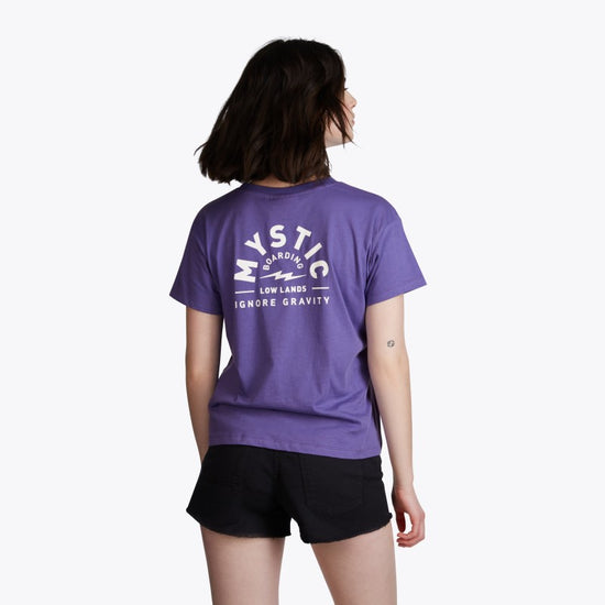 Mystic Lowe Tee Women Purple