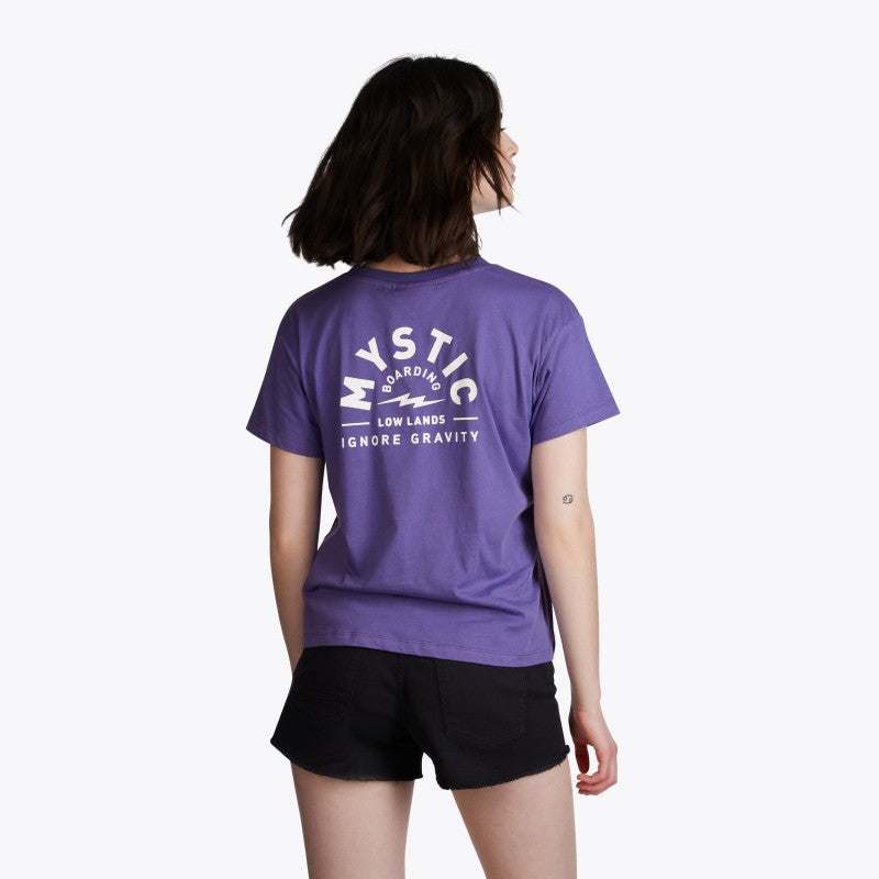 Mystic Lowe Tee Women Purple