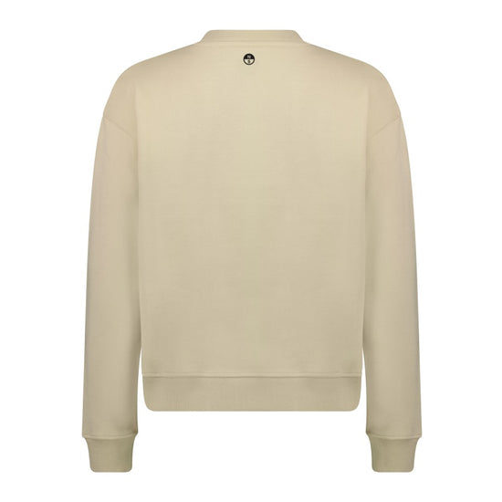 North Horizon Badge Crew Sweat Women Pumice