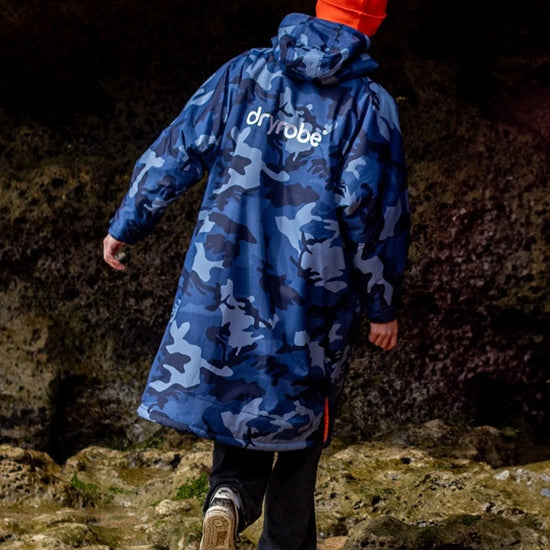 Dryrobe Advance LS Poncho Camouflage Blue