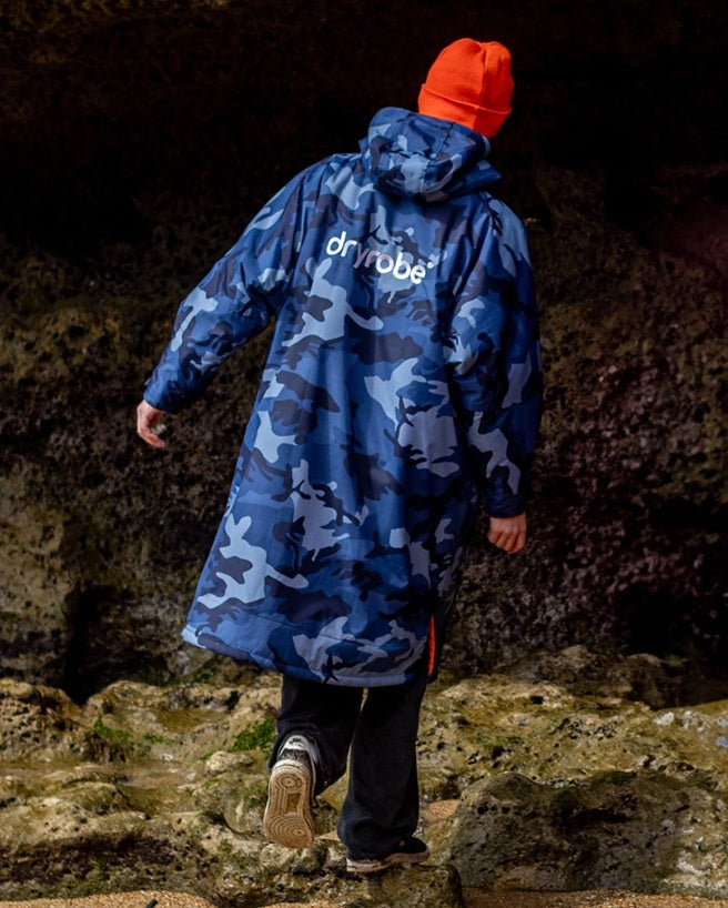 Dryrobe Advance LS Poncho Camouflage Blue