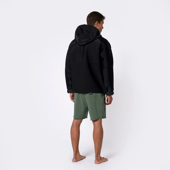 Mystic Fury Neoprene Hoodie 3/2mm Black