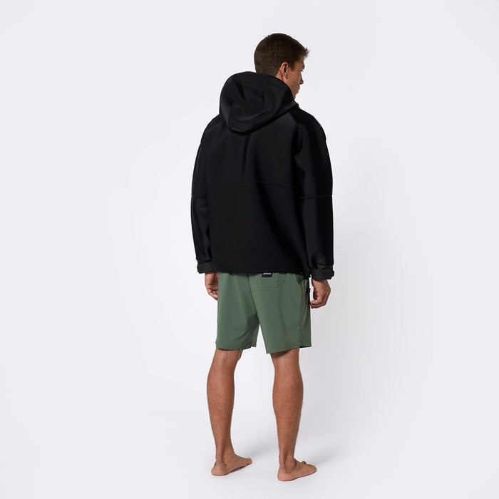 Mystic Fury Neoprene Hoodie 3/2mm Black