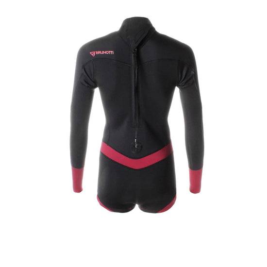 Brunotti Defence Longarm Shorty 3/2 D/L Women Wetsuit Black Coral
