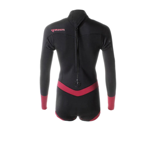 Brunotti Defence Longarm Shorty 3/2 D/L Women Wetsuit Black Coral