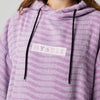 Mystic Poncho Jacquard Pink Purple