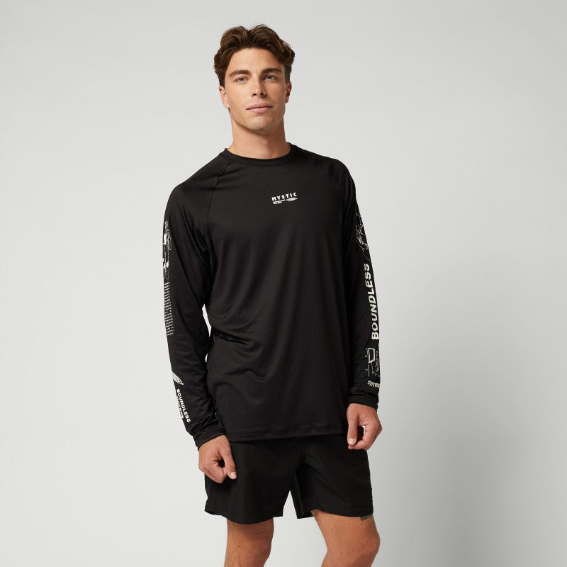 Mystic Tactic L/S Loosefit Quickdry Black