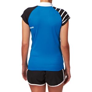 Mystic Maori Rash Vest Capsleeves Women Blue S